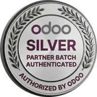 Odoo Silver Partner badge
